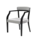 стул с подлокотниками melis-98a / mc1009 (dining chair) в Иркутске