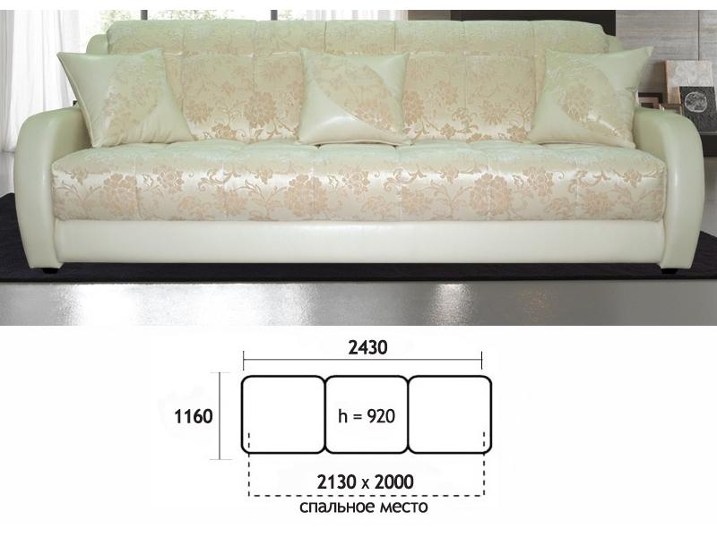диван прямой каприз 2 в Иркутске
