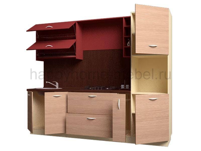 небольшая готовая кухня life wood 3 2600 в Иркутске