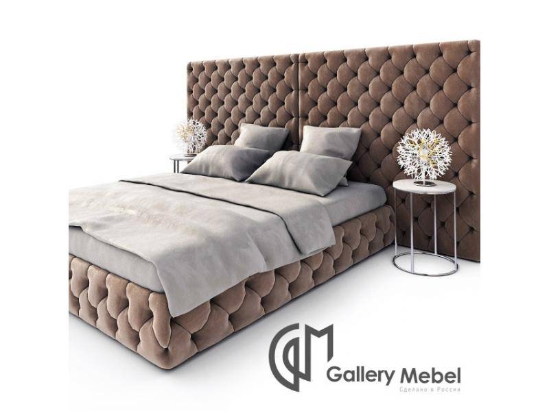 кровать с большим изголовьем letto gm 12 в Иркутске