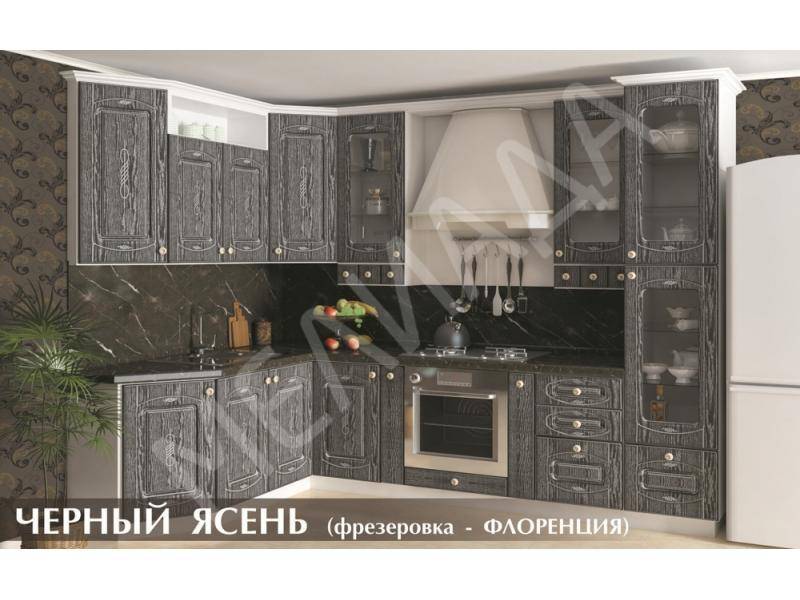 кухня чёрный ясень в Иркутске