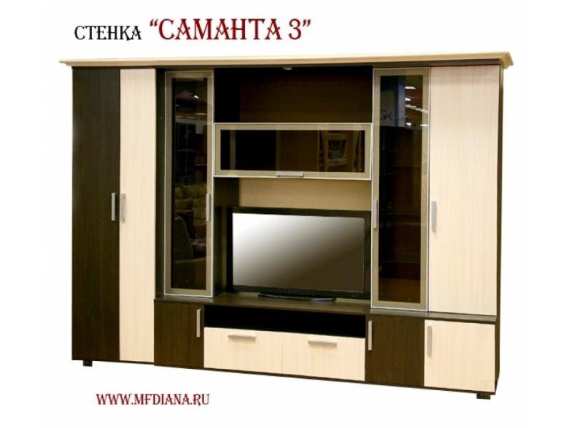 гостиная стенка саманта 3 в Иркутске