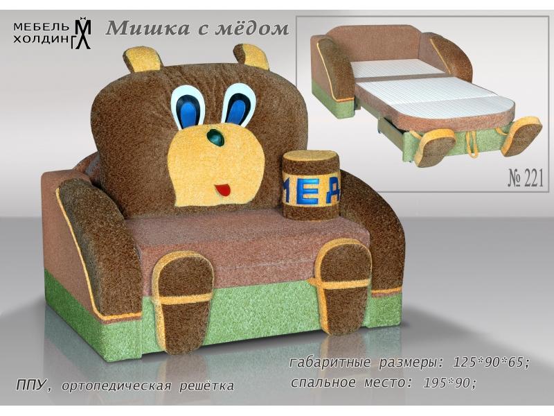 диван прямой «мишка с медом» в Иркутске