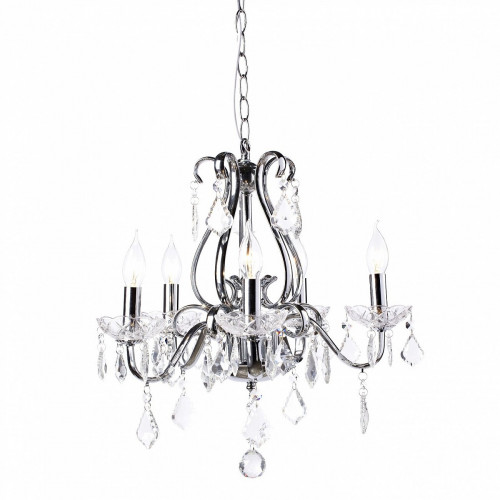 люстра chateaux хром, прозрачная в Иркутске