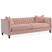 диван penelope sofa прямой розовый в Иркутске