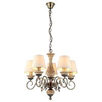 подвесная люстра arte lamp ivory a9070lm-5ab в Иркутске