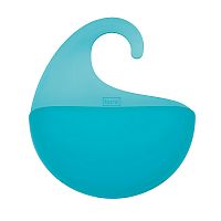 органайзер для ванной surf m, прозрачно-бирюзовый в Иркутске
