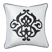 подушка с геральдическими лилиями fleur de lys white i в Иркутске