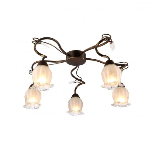 потолочная люстра arte lamp 83 a7449pl-5br в Иркутске