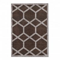 ковер ashton cocoa 240x340 коричневый в Иркутске