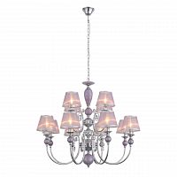 подвесная люстра st luce lilium sl175.103.12 розовая в Иркутске