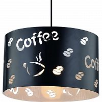 подвесной светильник arte lamp caffetteria a1233sp-1bk в Иркутске