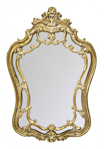 зеркало золотое резное в фигурной раме лорен в Иркутске