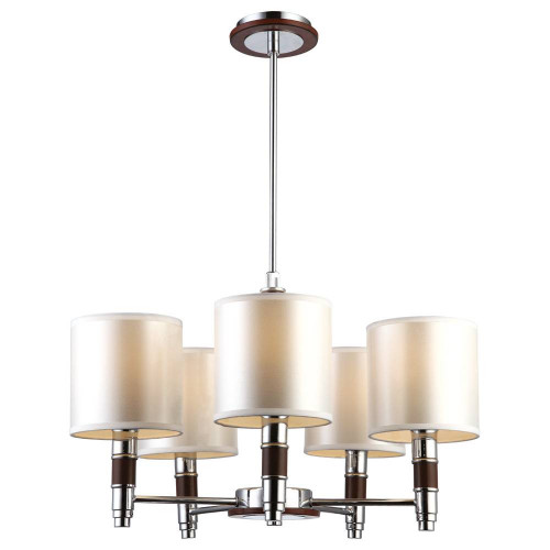 подвесная люстра arte lamp circolo a9519lm-5br в Иркутске