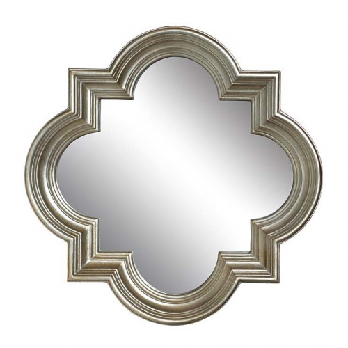 зеркало настенное в фигурной раме серебро lona в Иркутске