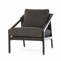 кресло earl chair коричневое в Иркутске