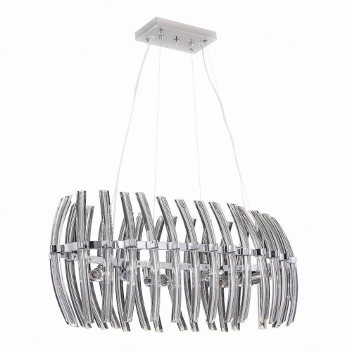 люстра feta хром, прозрачное стекло в Иркутске