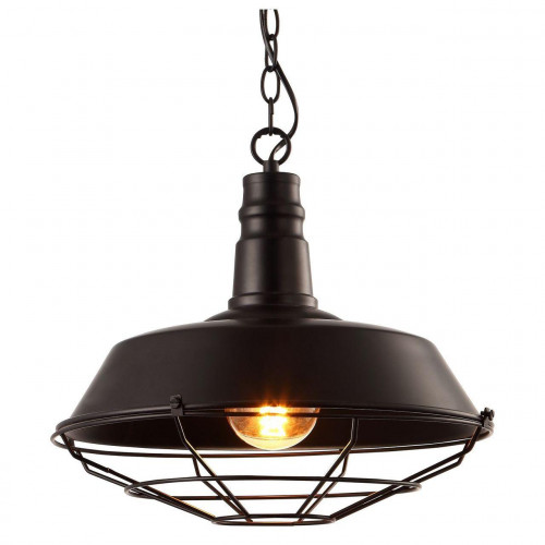 подвесной светильник arte lamp ferrico a9183sp-1bk в Иркутске