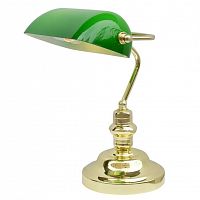 настольная лампа arte lamp banker a2491lt-1go в Иркутске