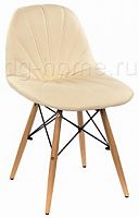 стул деревянный pp-626 бежевый (eames style) в Иркутске