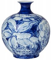ваза настольная blue garden round в Иркутске