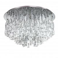 потолочный светильник люстра ideal lux majestic pl10 trasparente в Иркутске