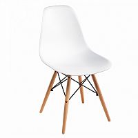 стул деревянный eames pc-015 white в Иркутске