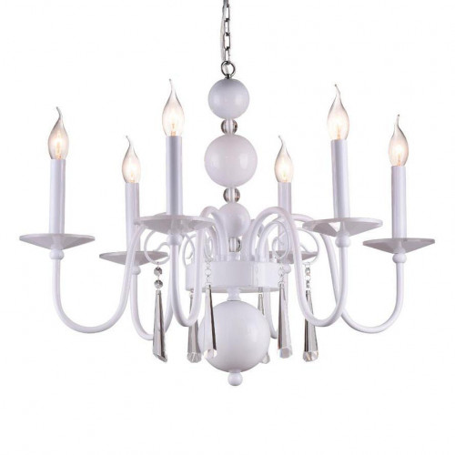 подвесная люстра newport 32206/c white в Иркутске