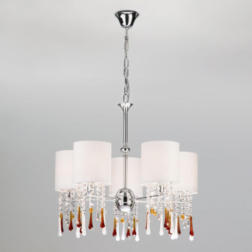 подвесная люстра bogates glamour 300/5 strotskis в Иркутске