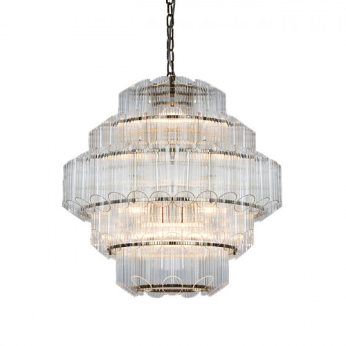 люстра vittoria 10a clear от delight collection прозрачная в Иркутске