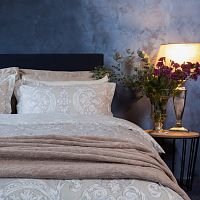 комплект постельного белья decoflux сатин 1.5 спальный victoria ivory в Иркутске