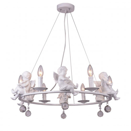 подвесная люстра arte lamp amur a4288lm-6wh в Иркутске