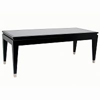 столик журнальный black glass top чёрный в Иркутске