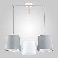 подвесная люстра tk lighting 1279 balance серая в Иркутске