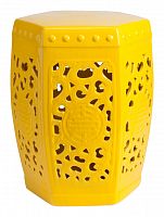 керамический столик-табурет design stool yellow в Иркутске