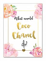 постер coco chanel а3 в Иркутске