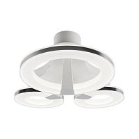 потолочный светодиодный светильник idlamp jenevra 397/3pf-ledwhitechrome в Иркутске