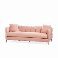 диван casper sofa прямой розовый в Иркутске