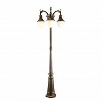 садово-парковый светильник arte lamp vienna a1317pa-3bn в Иркутске