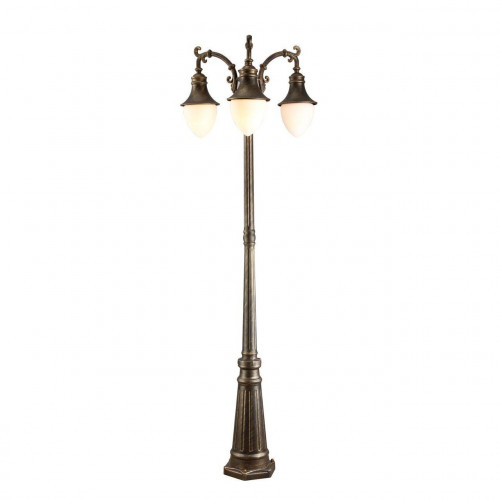 садово-парковый светильник arte lamp vienna a1317pa-3bn в Иркутске