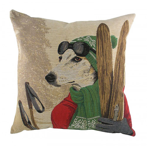 подушка с картинкой ski dogs greyhound в Иркутске