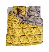 постельное белье оригами желтый (200*220) в Иркутске