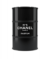 декоративная бочка chanel №5 black xl в Иркутске