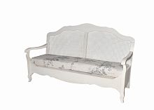 французкая лавочка mobilier de maison серо-белая в Иркутске