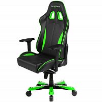 кресло геймерское dxracer king ks57 черно-зеленое в Иркутске