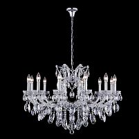 подвесная люстра crystal lux hollywood sp12 chrome в Иркутске