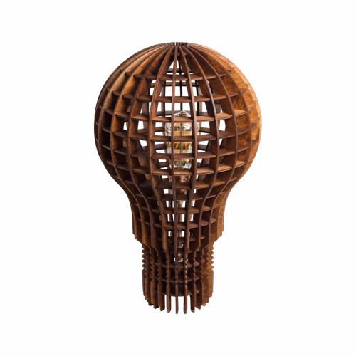 люстра лампочка ильича тёмное дерево тёмно коричневая в Иркутске