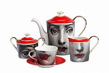 чайный сервиз faces пьеро форназетти red в Иркутске
