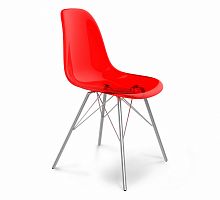 стул dsr красный s37 (eames style) в Иркутске