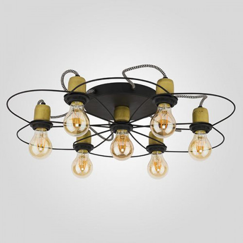 потолочная люстра tk lighting 1262 fiore в Иркутске